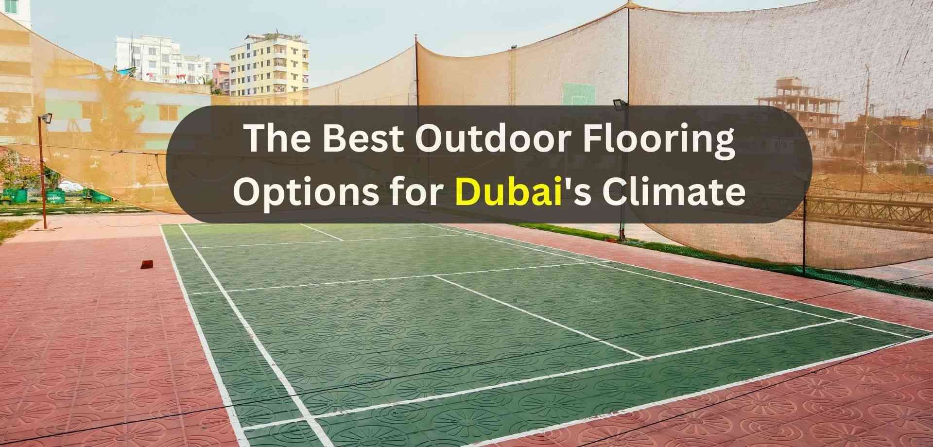 Outdoor Flooring dubai