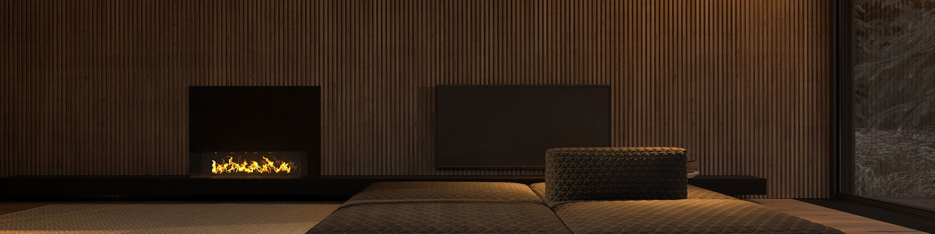 PVC Round Hollow Wall Cladding 