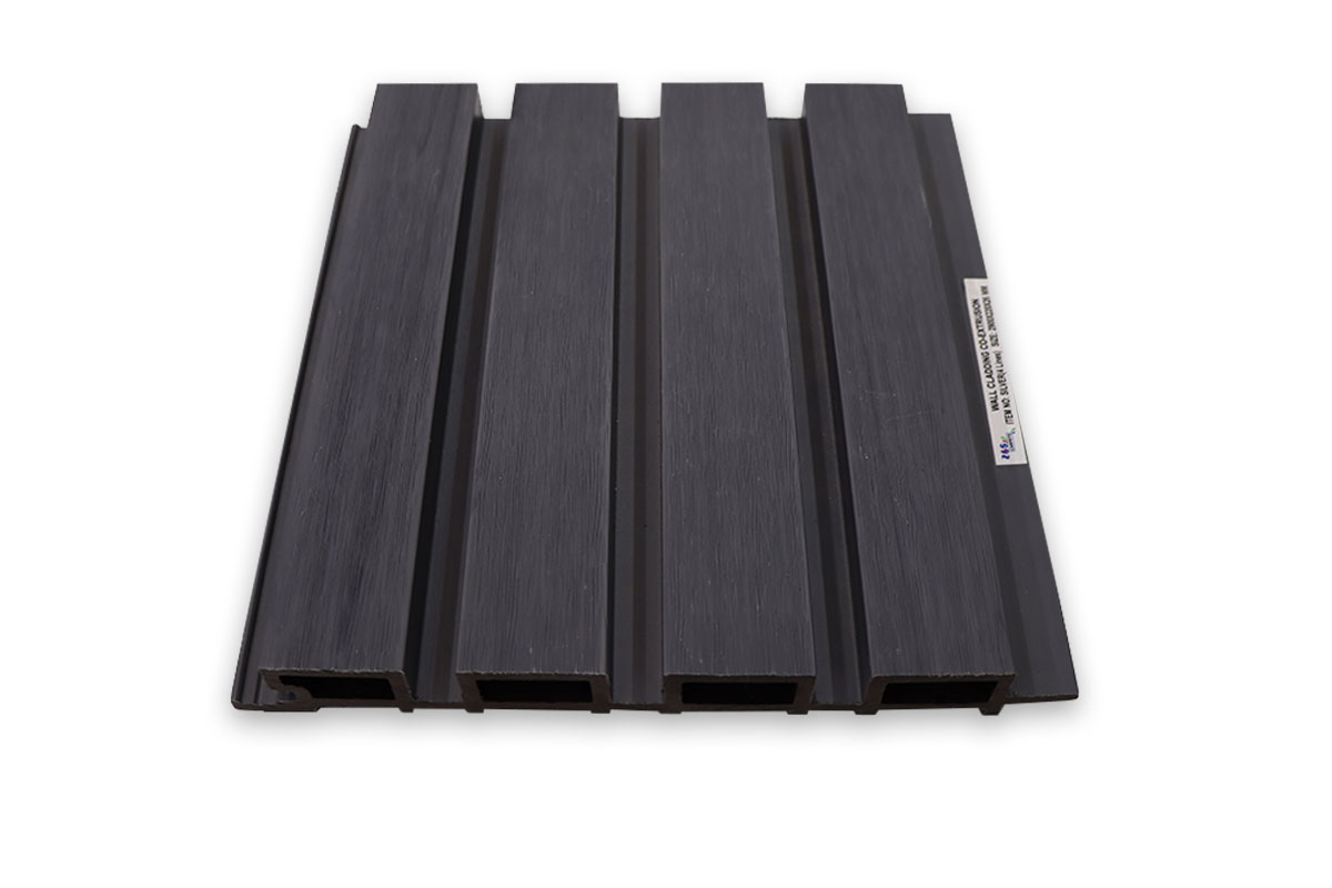WPC Co-Extrusion Silver 4 Lines