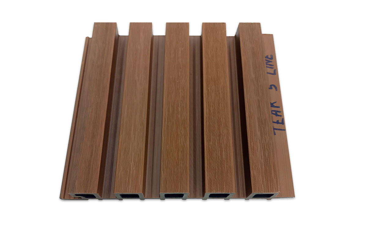 WPC Co-Extrusion Teak 5 Lines