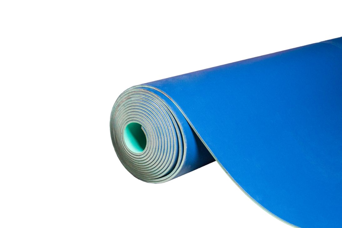 gym mat blue