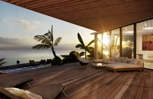 Bamboo Solid Deck Flooring