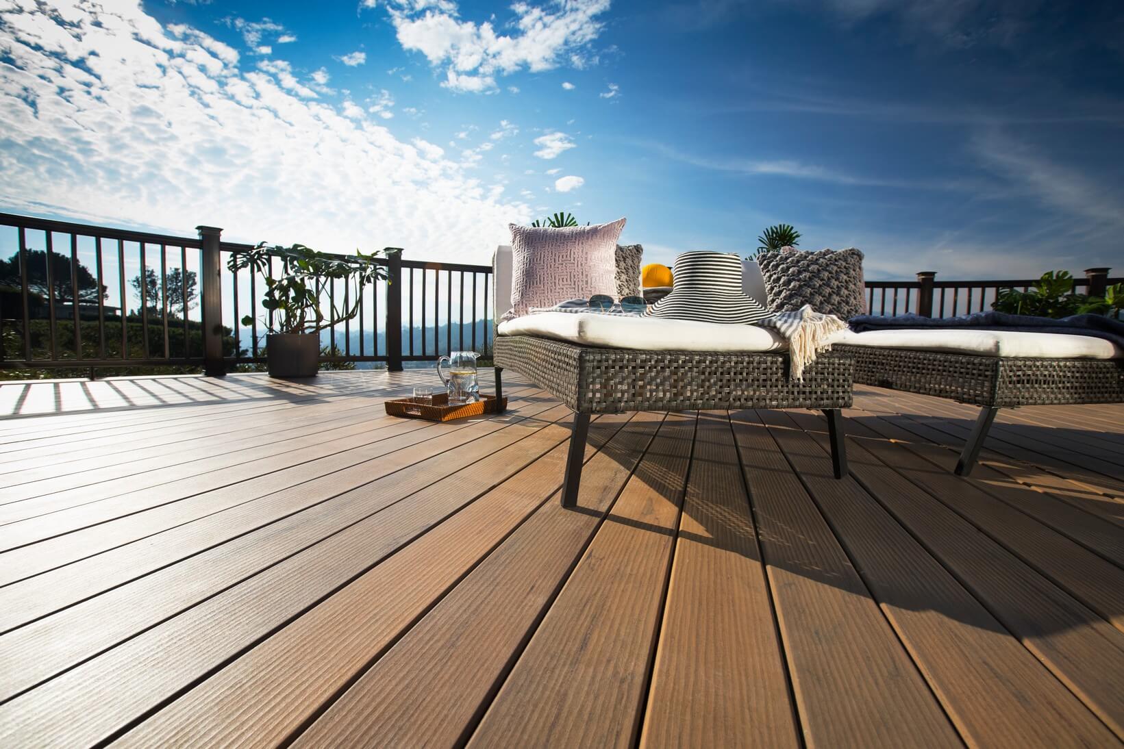 Wpc 3D Hollow Square Deck Flooring