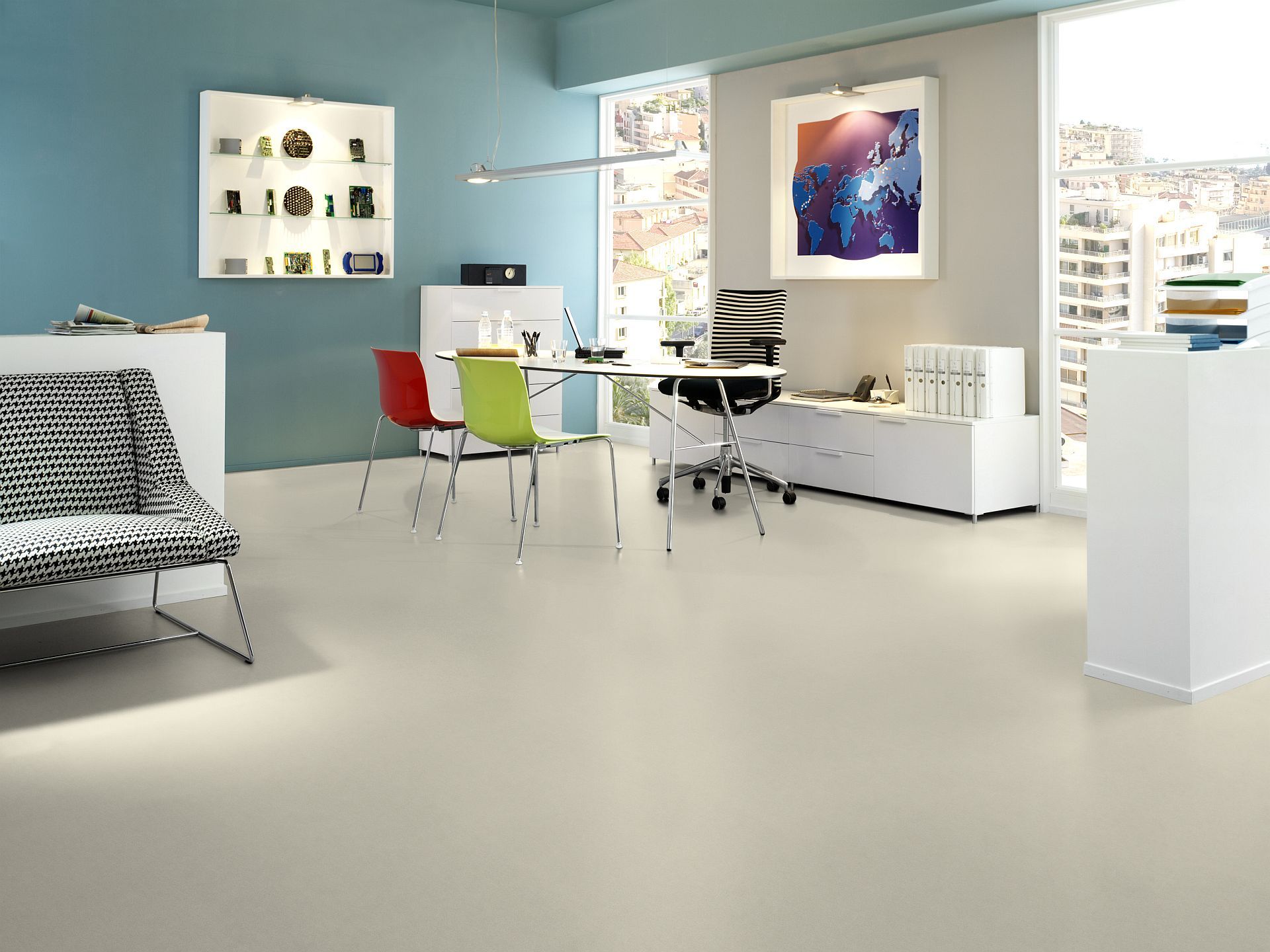 Plain Color Vinyl Flooring