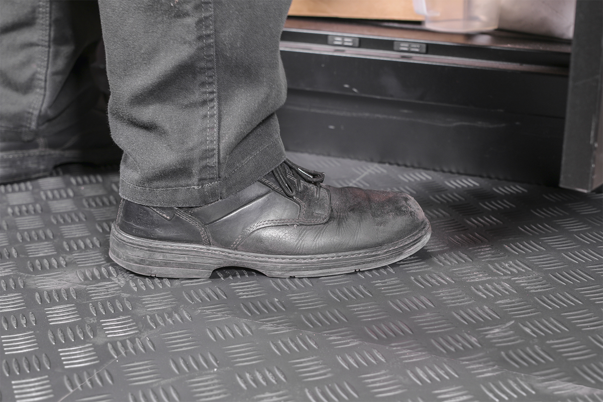 Checker Rubber Flooring