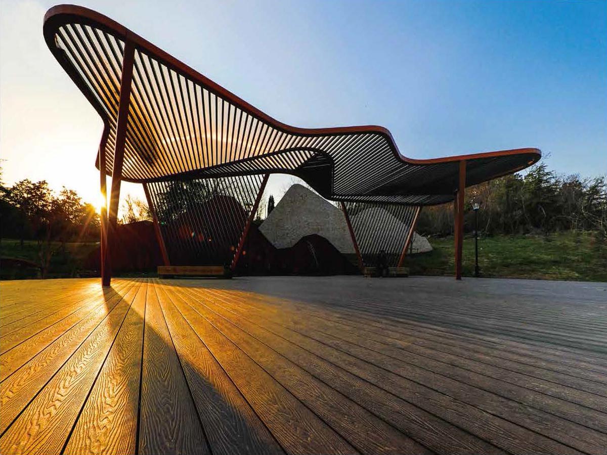 Wpc Solid Deck Flooring